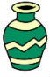 a vase